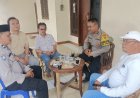 Bhabinkamtibmas Laksanakan Kunjungan dan Silaturahmi ke Kepala Desa Pasir Jaya